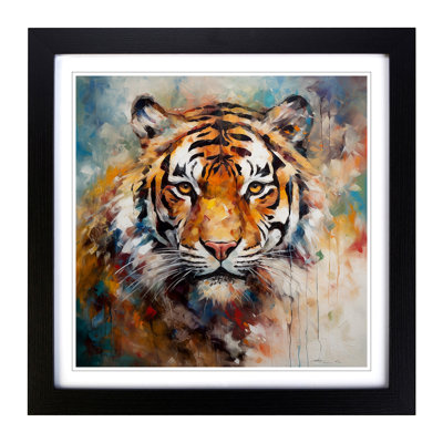 Tiger No.1 - Framed Print