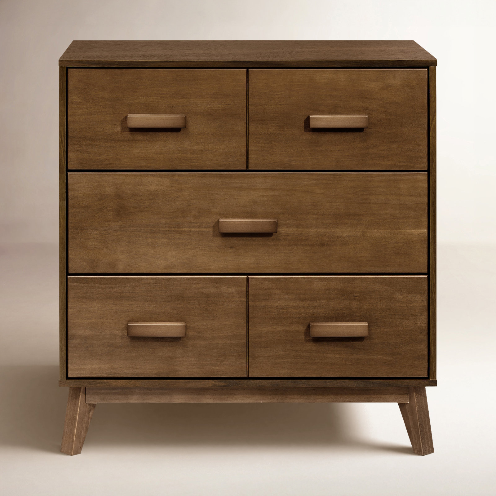 Scoot 3-Drawer Changing Table, Natural Walnut