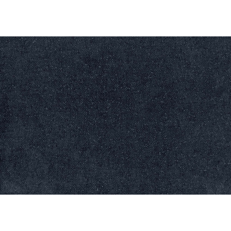 Fauteuil demi-tonneau pivotant en bois massif Boucle, Bleu
