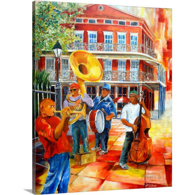 Dacian " Jackson Square Brass Band " by Diane Millsap
