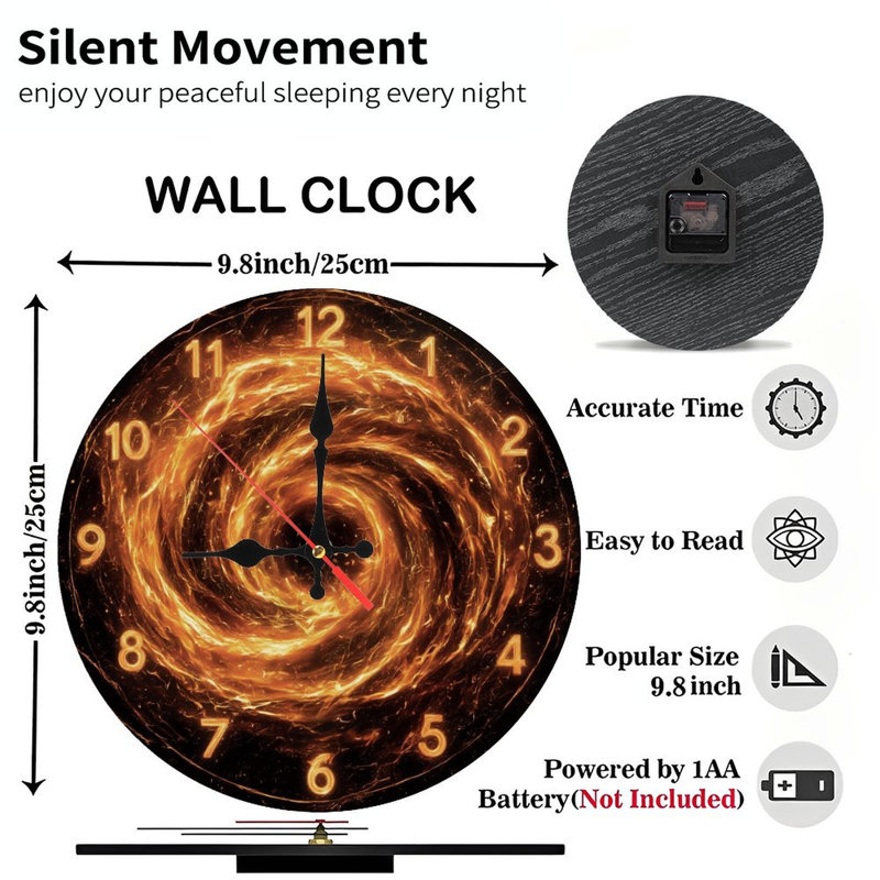 Horloge tourbillonnante féroce Vortex