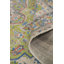 Tapis vert géométrique 7x9