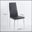 Ensemble de 4 chaises, siège noir-439176092-439176090