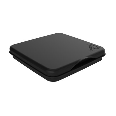 Couvercle bidirectionnel en polymère noir pour Rev-A-Shelf® 27 pte Contenants à déchets