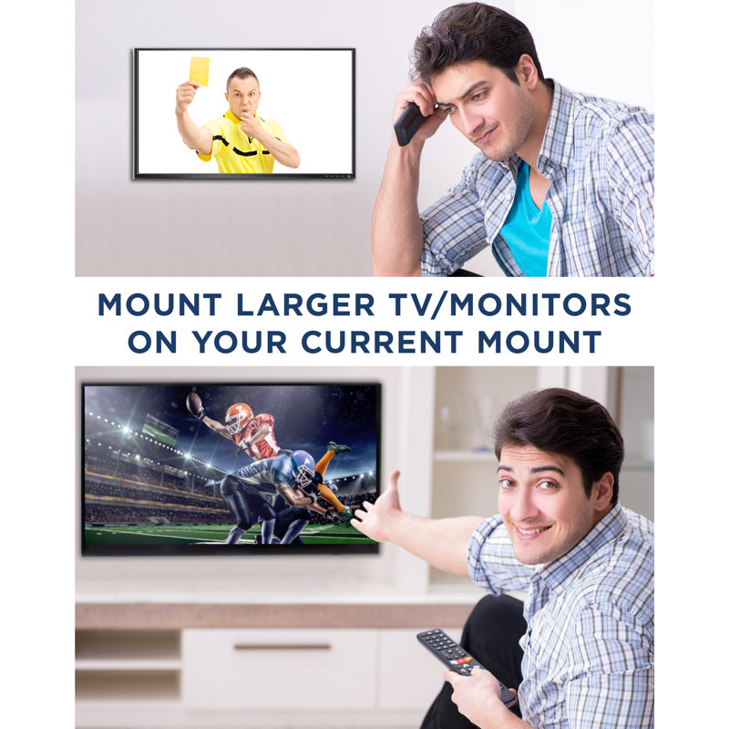 Montez-le! Ensemble d'adaptateur de fixation murale VESA, adaptateur de fixation murale pour téléviseur de 23 à 42 po, quincaillerie incluse