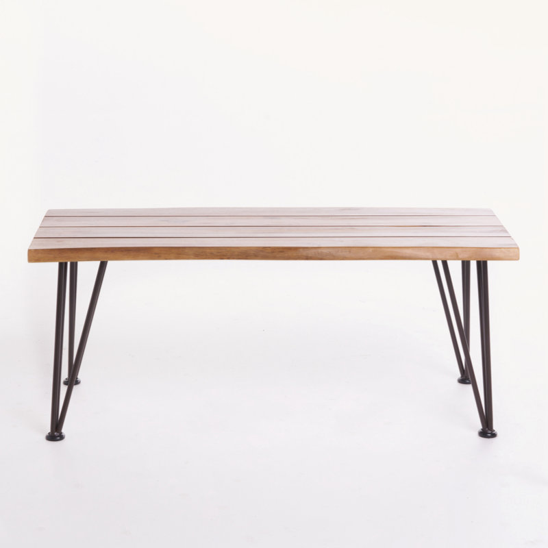 Kealynn Solid Wood Top Coffee Table