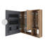 Bathroom Mirror Cabinet with Storage Combination