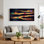 Golden Lines, reproduction d'art sur toile, ensemble de 1