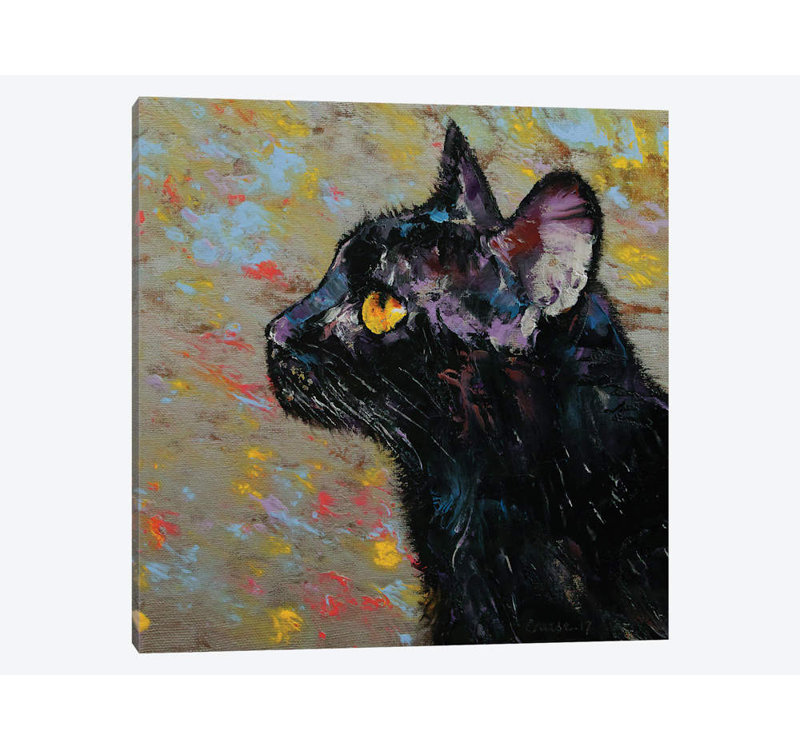 « décor© jã uev », reproduction sur toile, H 12 po x l 12 po x P 1,5 po