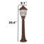 Lampe sur pied d'extérieur 39,4 po de hauteur