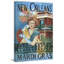 «Mardi Gras Woman» par - peinture sur toile tendue-517329642