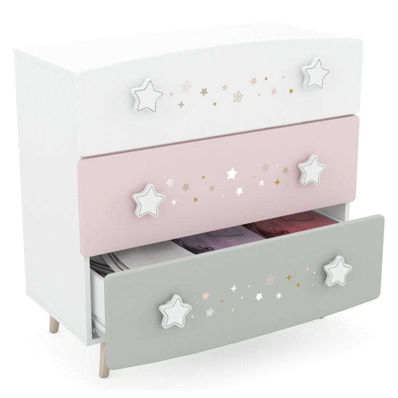 Vandalia Kids 3 - Drawer Chest
