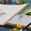 Hamac double matelassé avec support 12 pi Lazy Daze, pour 2 personnes, capacité de 450 lb, beige