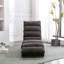 Chaise longue ergonomique à massage électrique avec télécommande, revêtement en lin doux pour une détente et un confort ultimes-314265540-314265541
