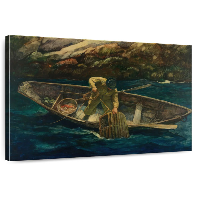 Deep Cove Lobster Man, 8" H x 12" W