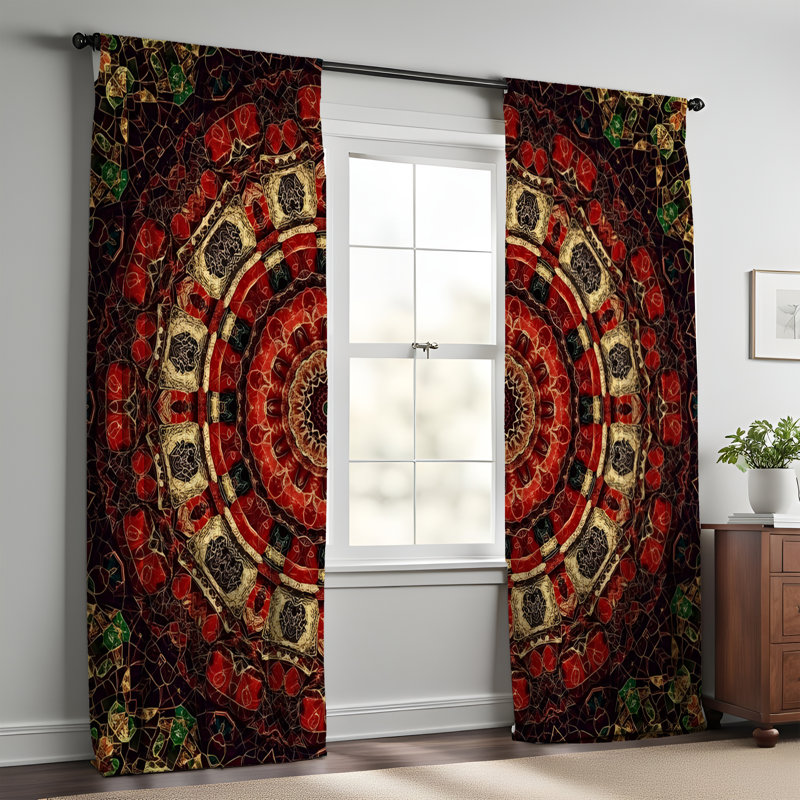 Window Curtains (WC01647), 20" W x 52" L
