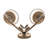 Phillipe Steel Candle Wall Light