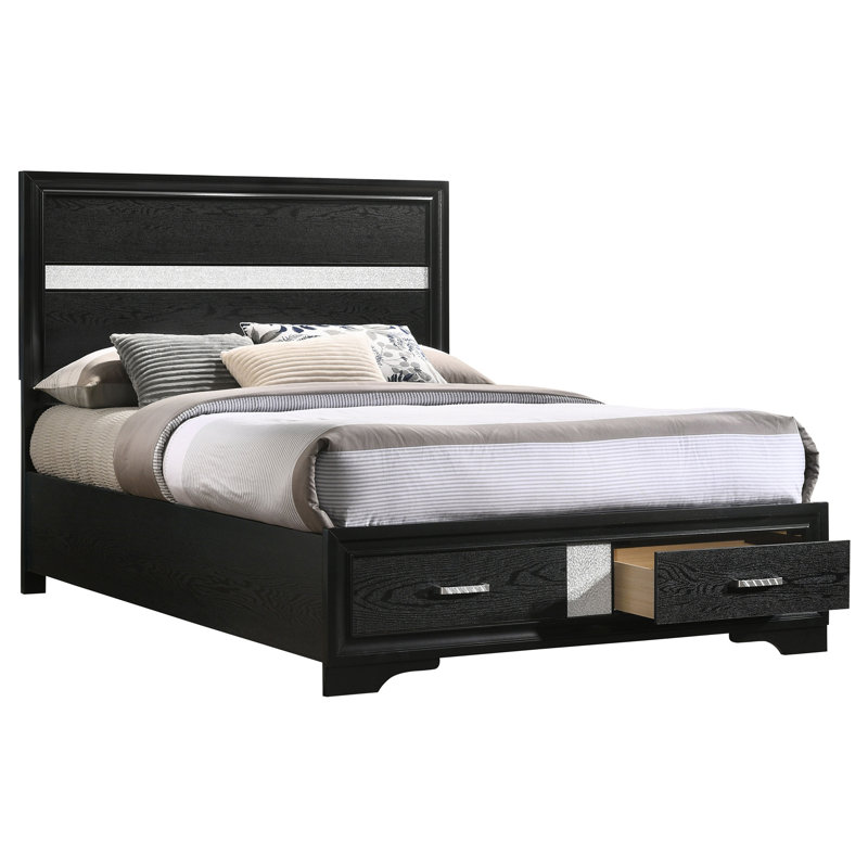 Lit design moderne et minimaliste, Double