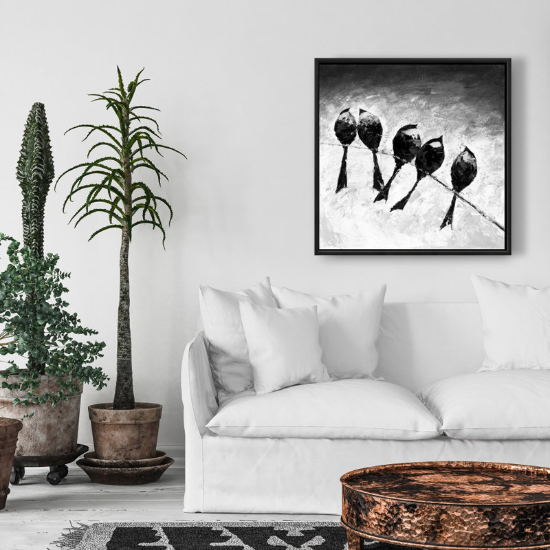 «Cinq oiseaux perchés»