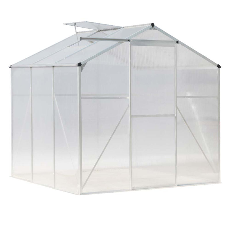 Aizah 6 Ft W x 6 Ft D Greenhouse