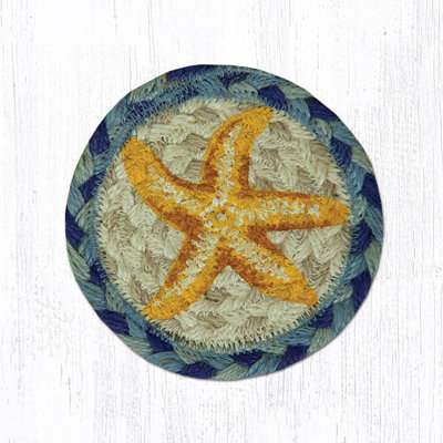  IC-378 Starfish Printed Coaster 5"x5"