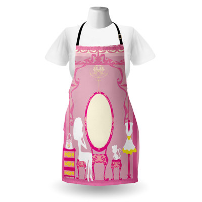 No Pattern Bib Apron