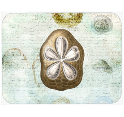 Planche à découper en verre trésors caroline Sand Dollar