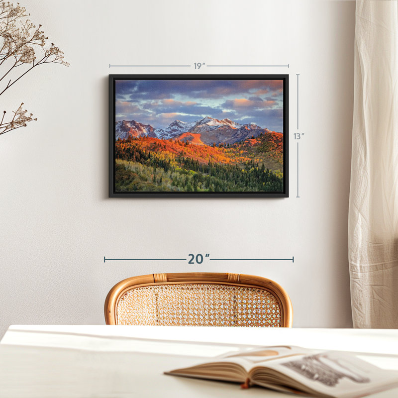 " Wasatch Mountain ", 19" H x 13" W