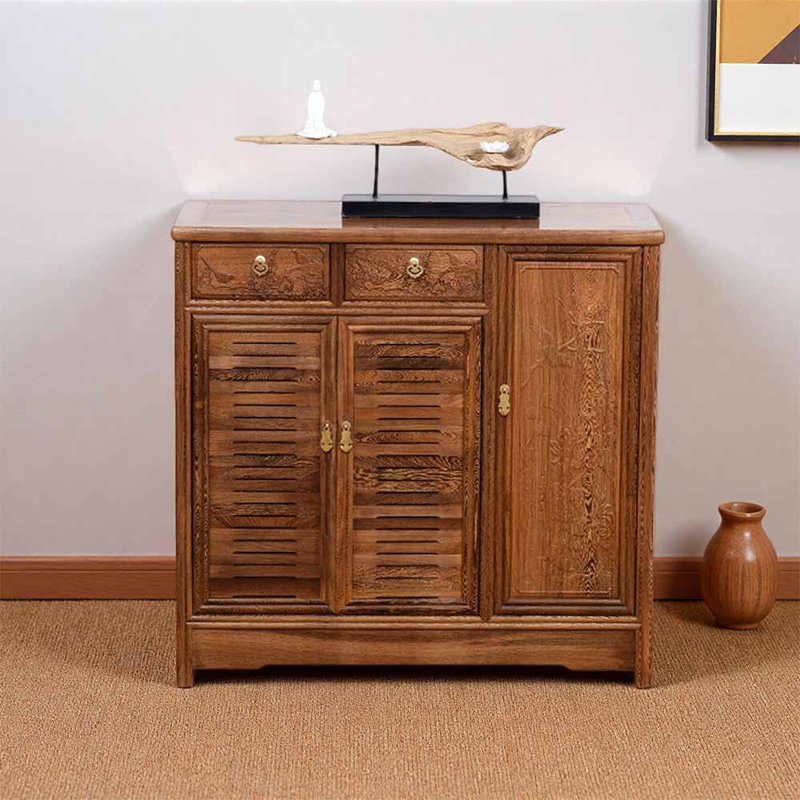 Chinese-style classical shoe cabinet