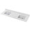 72"Quartz Stone Bathroom Vanity Top with Two Sinks