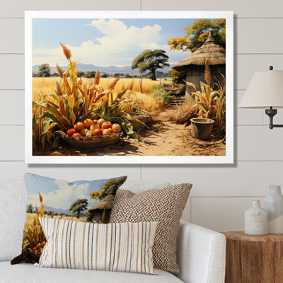 «African Harvest Abundance I», reproduction sur toile