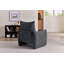 Fauteuil d'appoint surdimensionné en chenille L 34,3 po x l 32,3 po x H 36,6 po Chenille