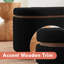 Banc de rangement en chenille Lockbourne-495332693