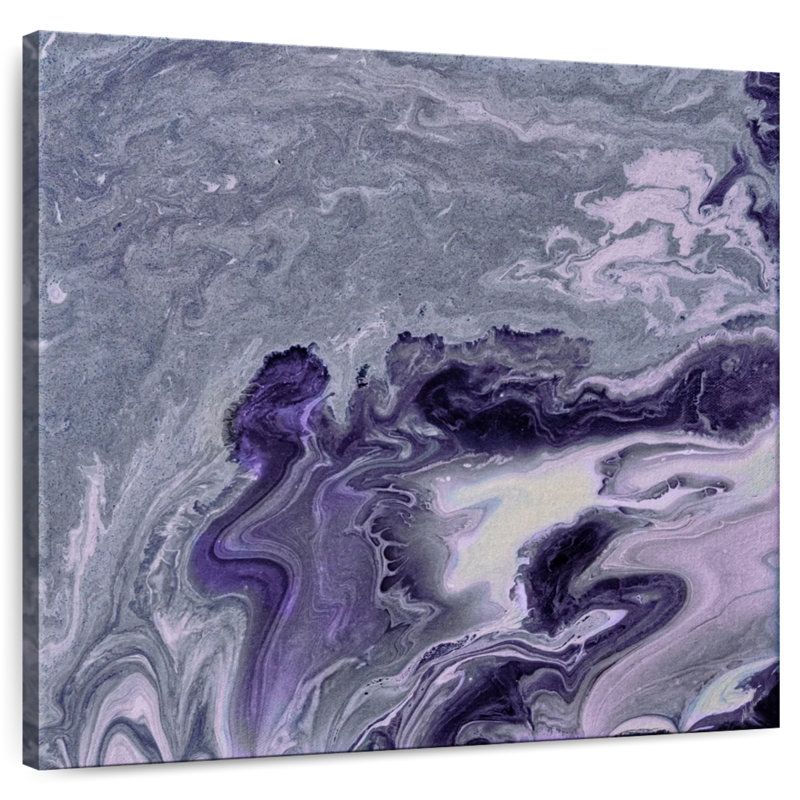 Agate violette, H 10 po x l 10 po