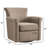 Belmont Vegan Leather Swivel Accent Chair-1020076953