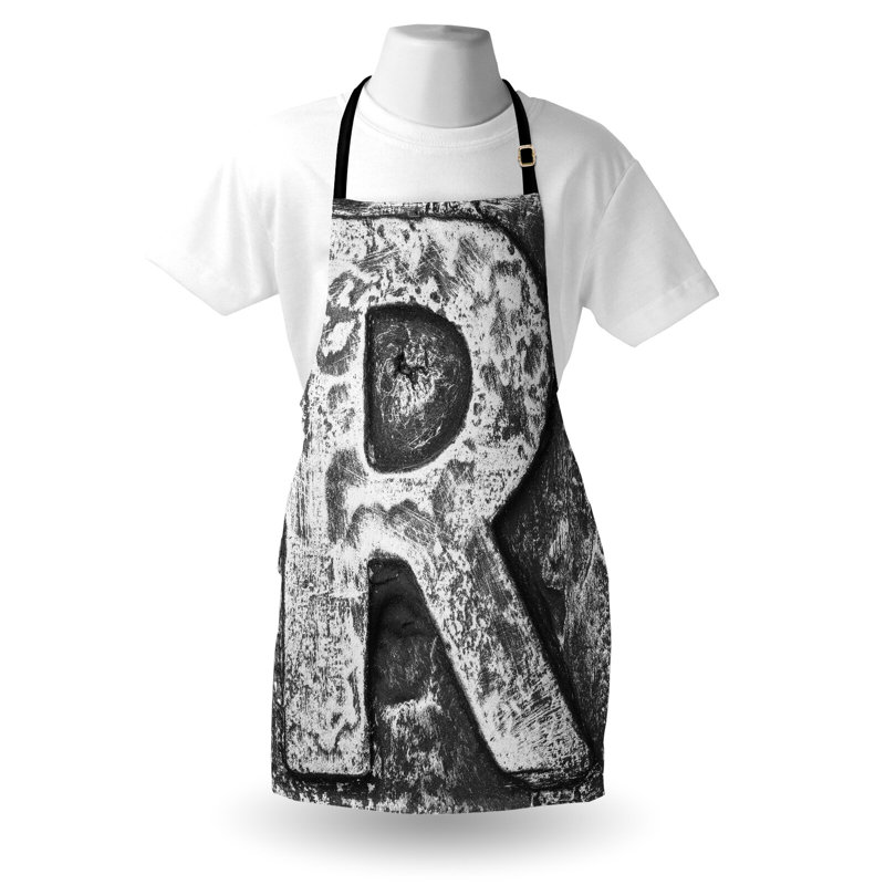 No Pattern Bib Apron, R