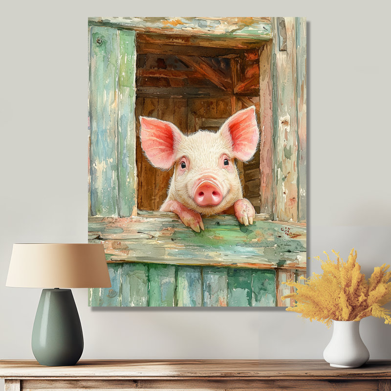 Gullion - animaux, art mural, Toile tendue, Ne s'applique pas, H 32 po x l 24 po