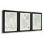 Verdure Ferns VII - ensemble de 3 reproductions d'art sur toile-67583522-67583534