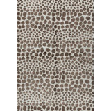 Himalayan Animal Print Area Rug in Beige/Brown