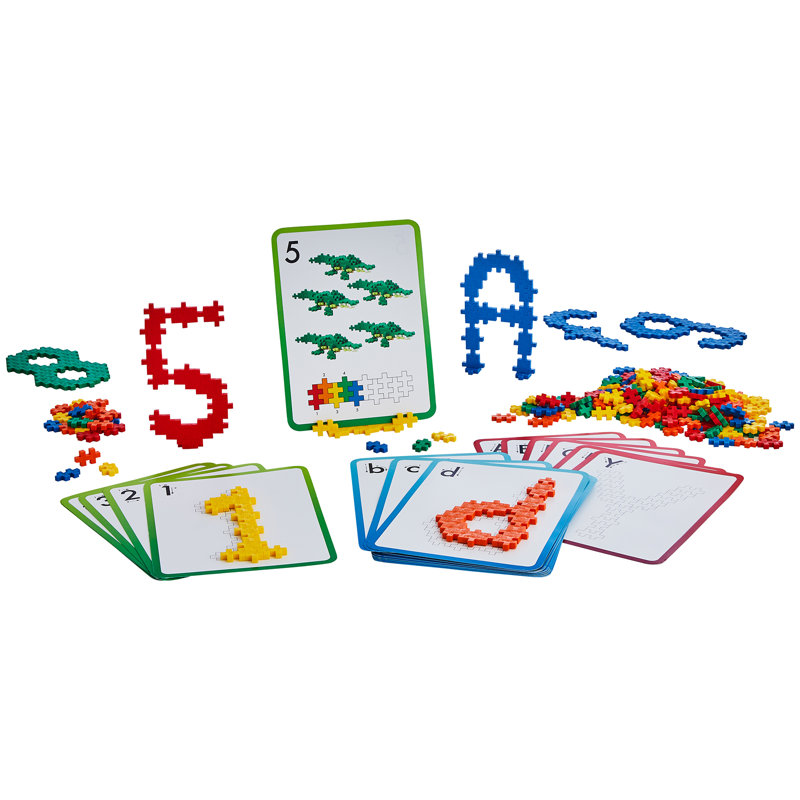 Plus-Plus Learn to Build ABCs & 123s