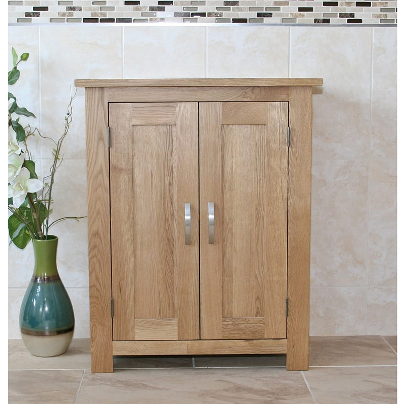 Estrella Solid Wood Bathroom Cabinet