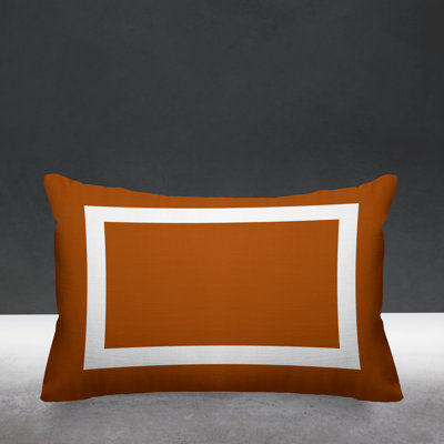 Luella Geometric Outdoor Reversible Throw Pillow
