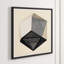 Translucent Form 5' Framed Graphic Art Print on Glass