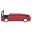 Lit plateforme simple avec roulettes-601193187