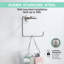 Porte-serviettes mural en acier inoxydable-92173334