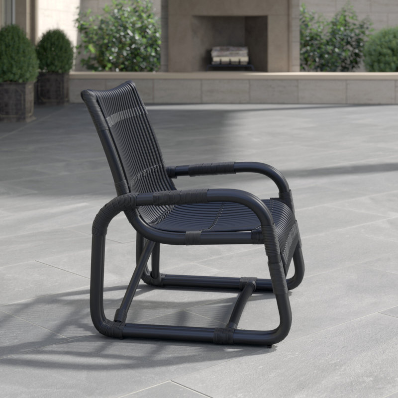 Curve Armchair, Black