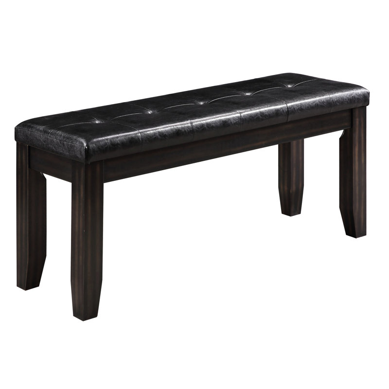 Bench With Tufted Cushion