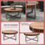 Table basse ronde