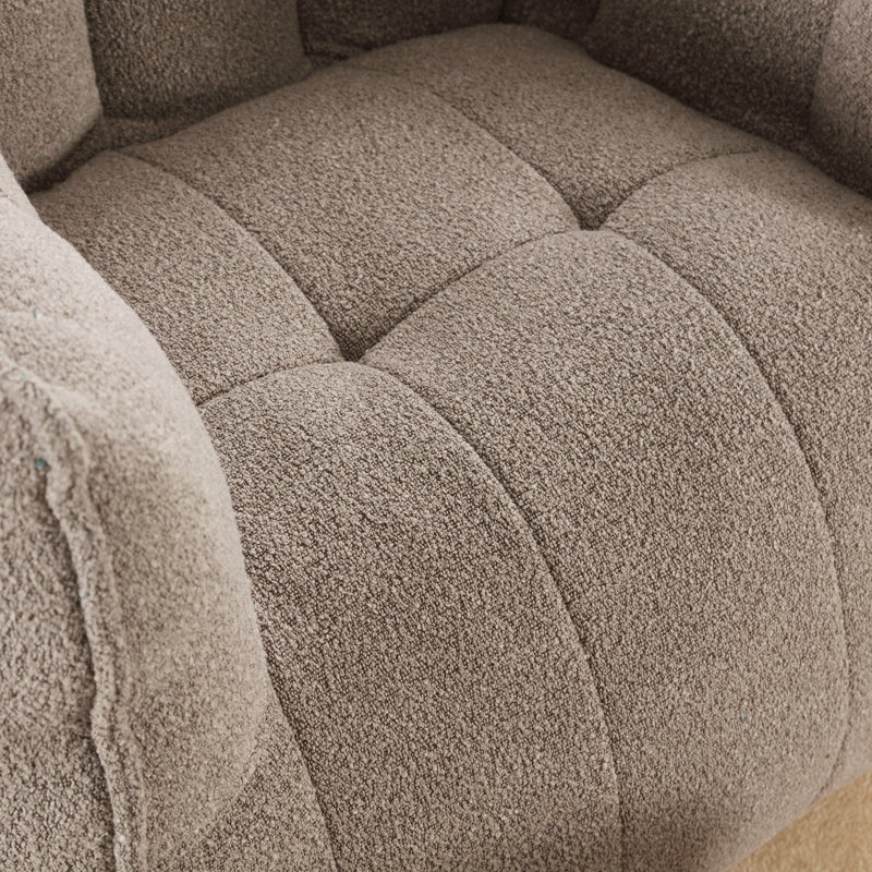 Polyester Bean Bag Chair, Coffee Polyester