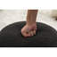 Repose-pieds rond en velours doux-159721954